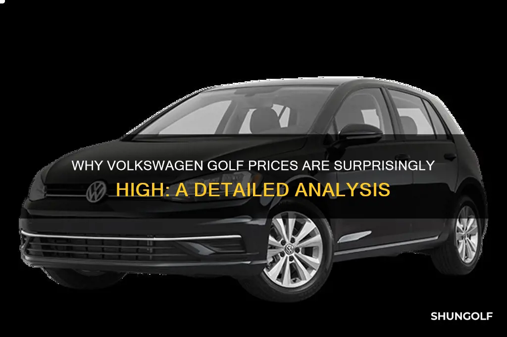 why is volkswagen golf so expensive