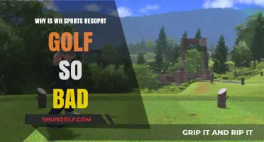 Wii Sports Resort Golf: Unraveling the Frustrations and Flaws