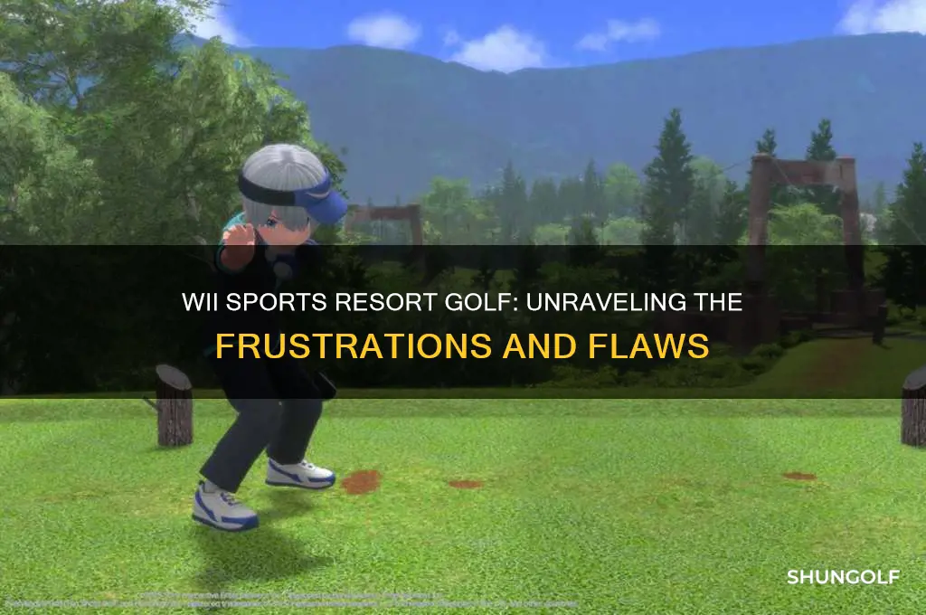 why is wii sports resoprt golf so bad