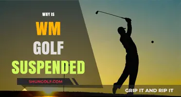 WM Golf Suspended: Unraveling the Reasons Behind the Sudden Halt