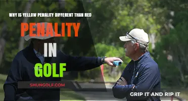 Yellow vs. Red Penalty in Golf: Understanding the Key Differences