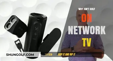 Why Golf Rarely Makes It to Network TV Anymore