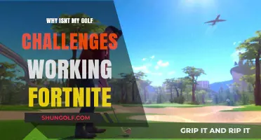 Troubleshooting Fortnite Golf Challenges: Why They’re Not Working for You