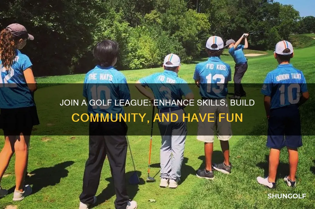 why join a golf league