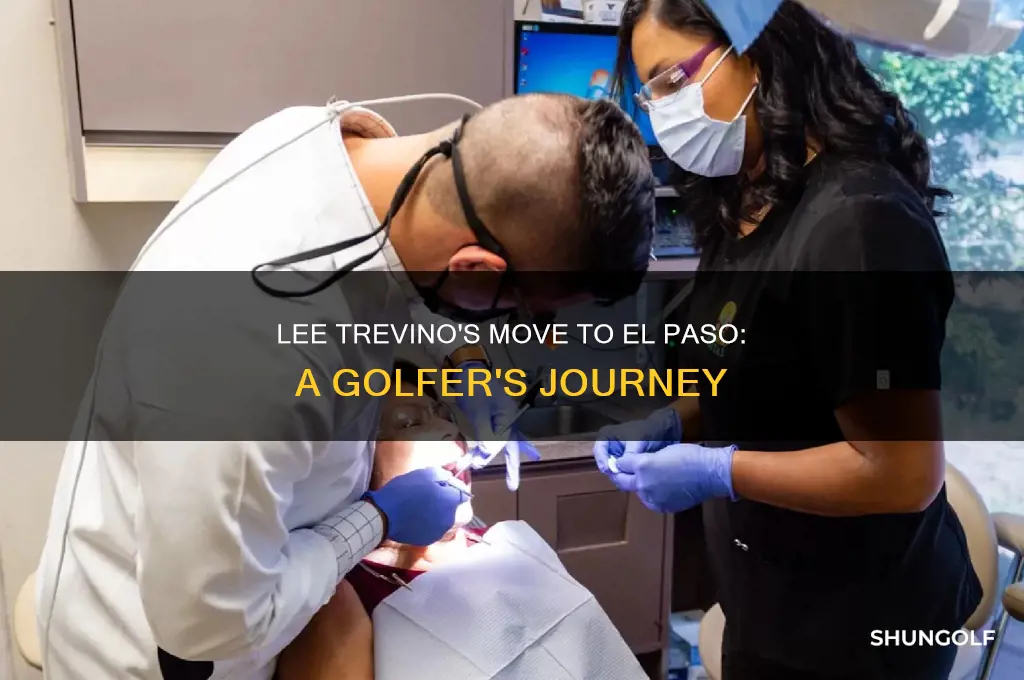 why lee trevino golfer moved to el paso