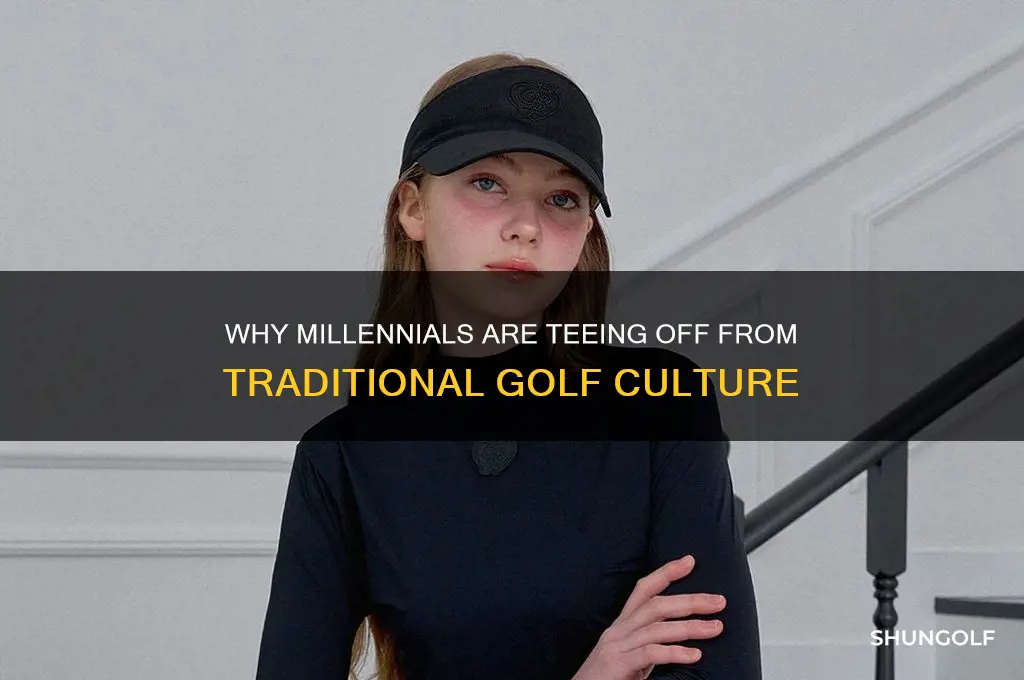 why millennials don t like golf