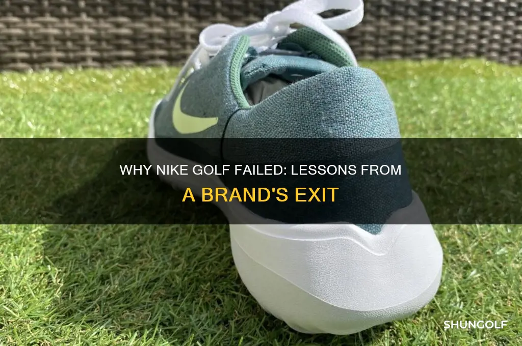why nike golf failed