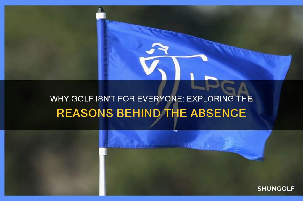 why no golf