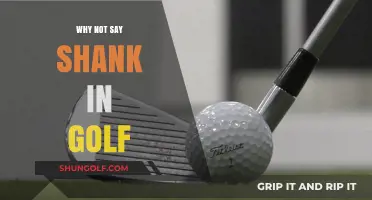 Why Golfers Avoid Saying 'Shank': Unspoken Rules on the Course