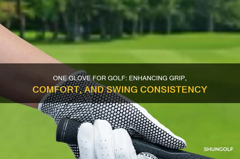 why one glove for golf