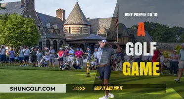 Exploring the Allure: Why People Flock to Golf Games