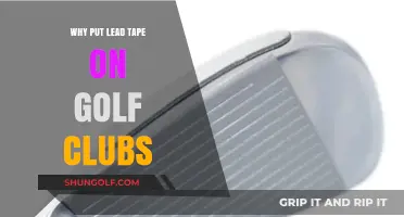 Enhance Your Swing: Benefits of Adding Lead Tape to Golf Clubs