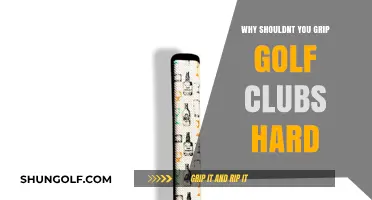 Avoid Tight Grips: Why a Gentle Hold Improves Your Golf Swing