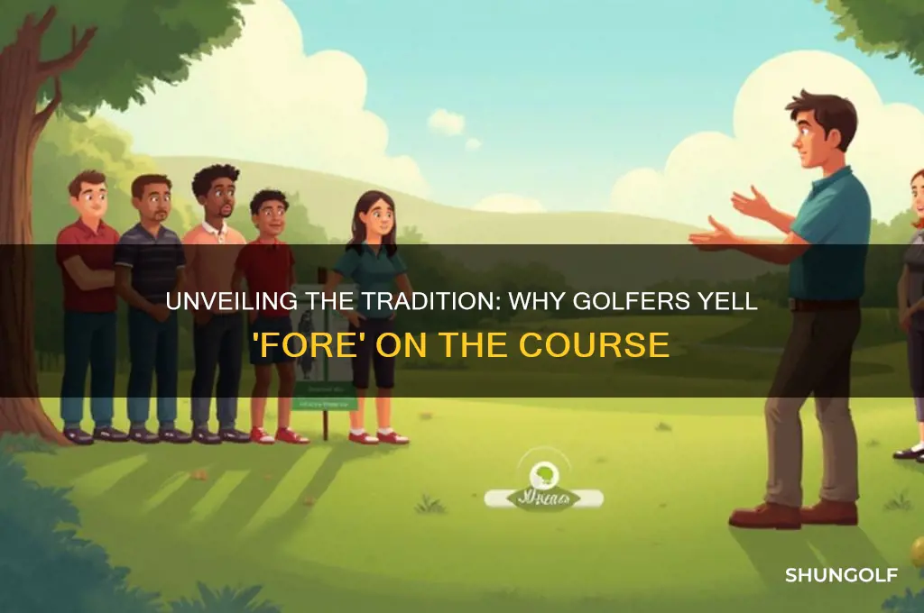 why shout 4 in golf