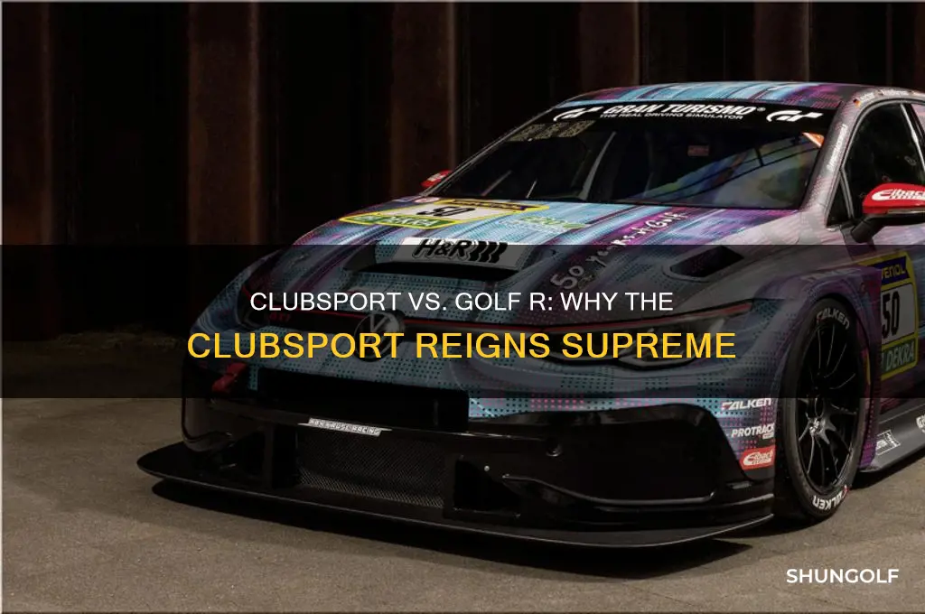 why the clubsport is cooler than the golf r