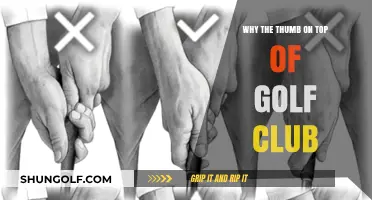 Mastering the Grip: Why Thumb Placement Tops Golf Club Success