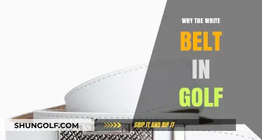 Why Golf's White Belt Symbolizes Beginner Pride and Progress