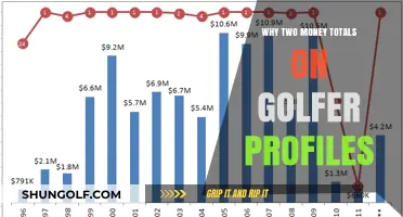 Understanding the Dual Earnings Figures on Golfer Profiles