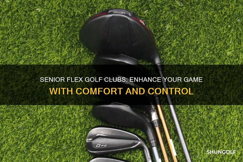 why use senior flex golf clubs