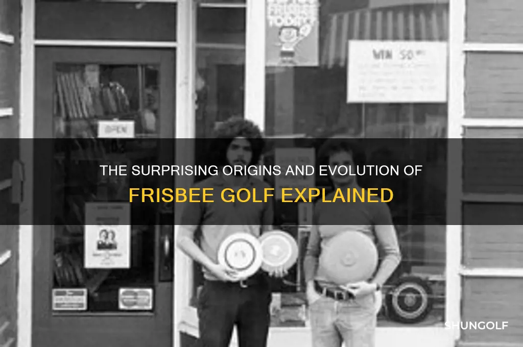 why was frisbee golf invented