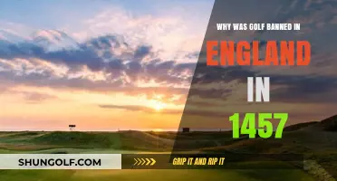 Golf's 1457 Ban in England: Uncovering the Surprising Historical Reasons