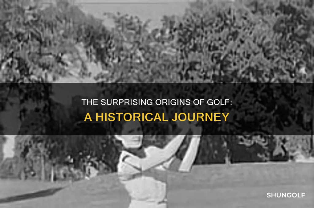 why was golf created