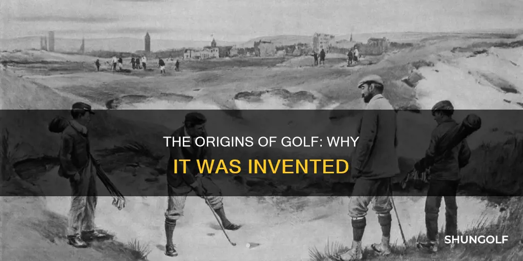 why was golf invented