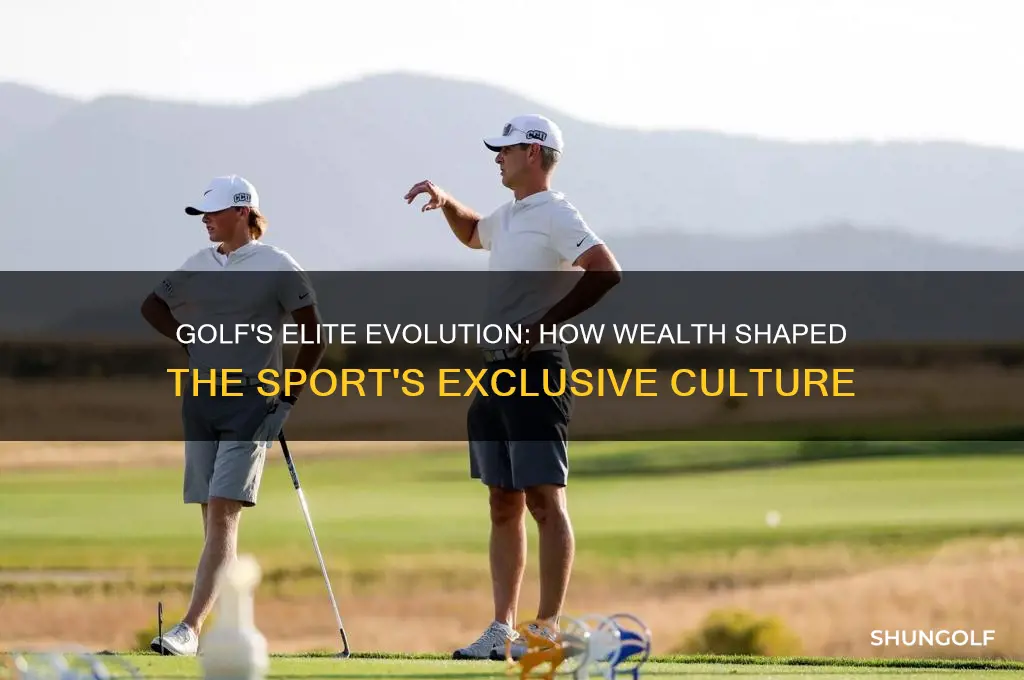 why was golf made into country for the wealthy