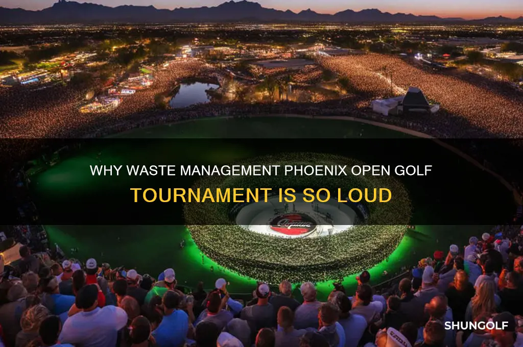 why waste management golf so loud
