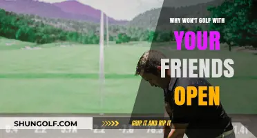 Troubleshooting Golf With Your Friends: Why It Won't Open and How to Fix It