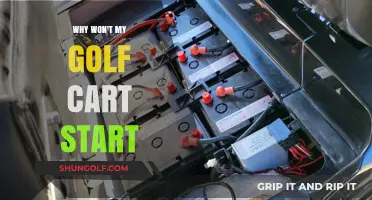 Troubleshooting Your Golf Cart: Common Reasons It Won't Start