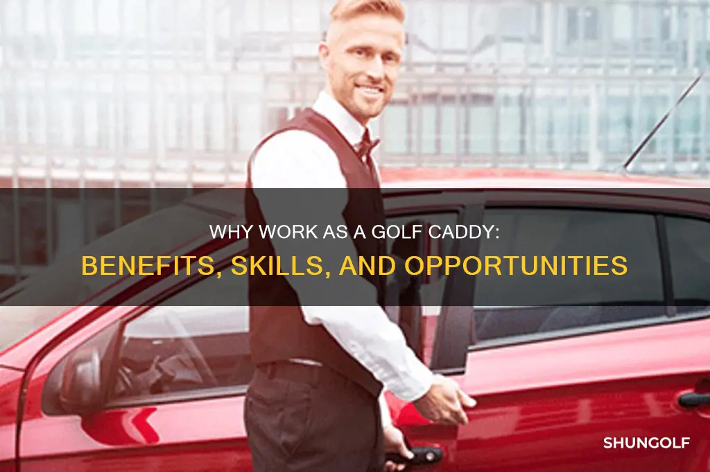 why work as a golf caddy