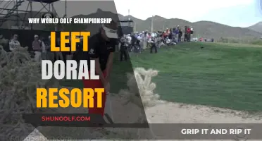 Why the World Golf Championship Abandoned Doral Resort