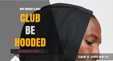 Why Golf Clubs Feature Hooded Designs: Purpose and Benefits Explained