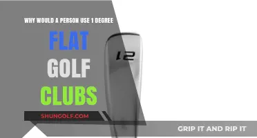 Enhance Your Golf Game with 1 Degree Flat Golf Clubs