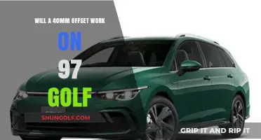 Can a 40mm Offset Fit Your 1997 Golf? Find Out
