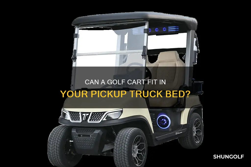 will a golf cart fit in a pickup
