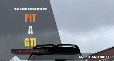 Golf R Rear Diffuser Compatibility with GTI Models: A Fit Guide