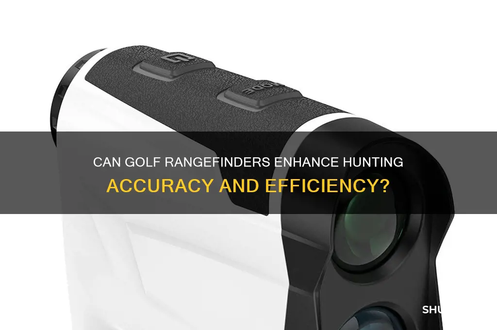 will a golf range finder work for hunting