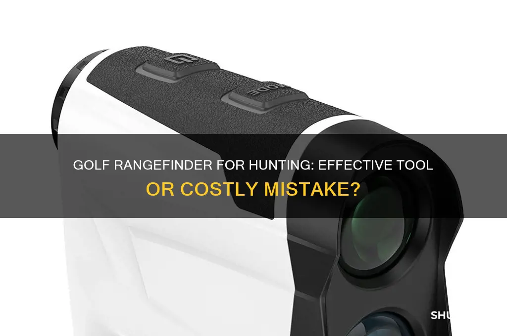 will a golf rangefinder work for hunting
