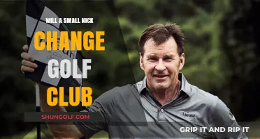 Does a Small Nick on Your Golf Club Impact Performance?