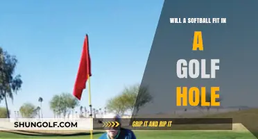 Softball vs. Golf Hole: Can It Fit? Surprising Size Comparison
