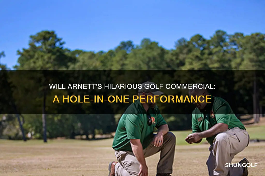 will arnett golf commercial
