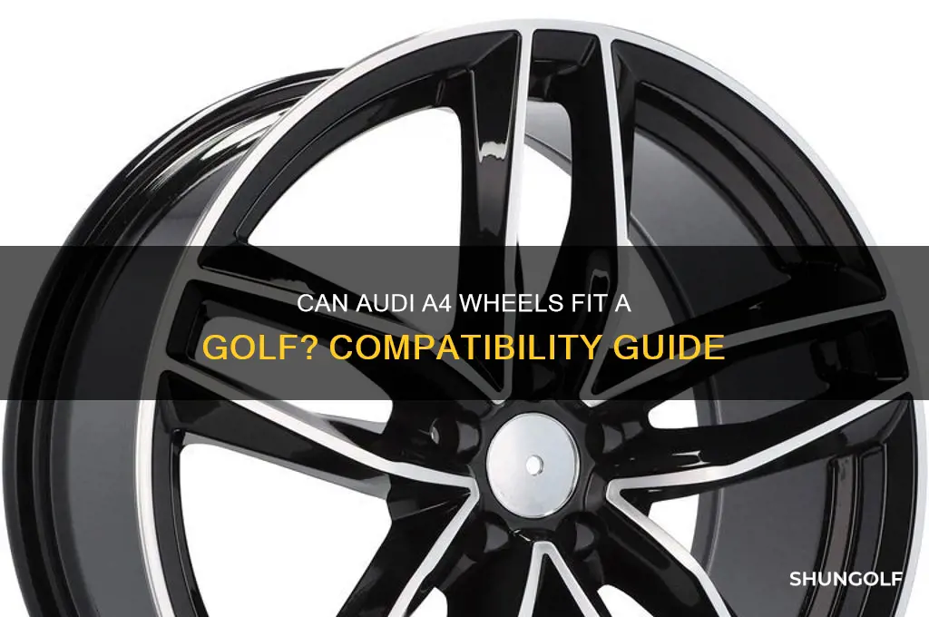 will audi a4 wheels fit golf