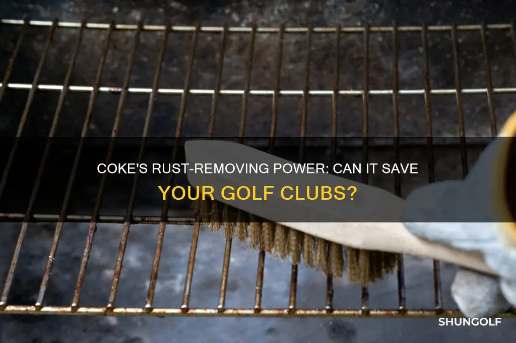 will coke remove rust from golf clubs