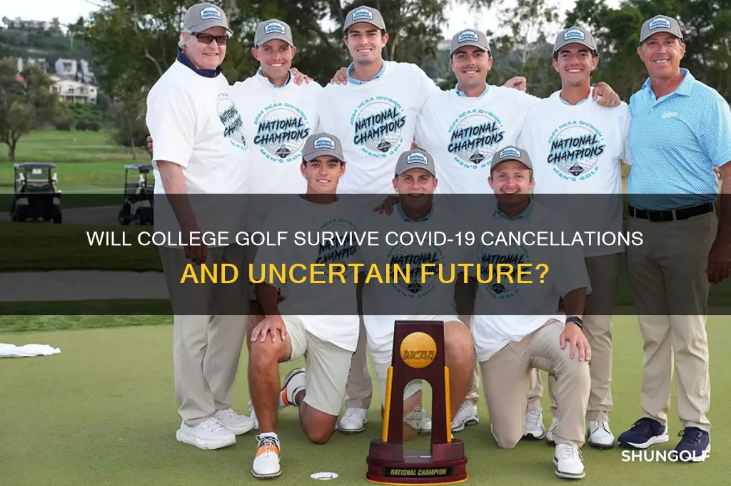 will college golf be cancelled