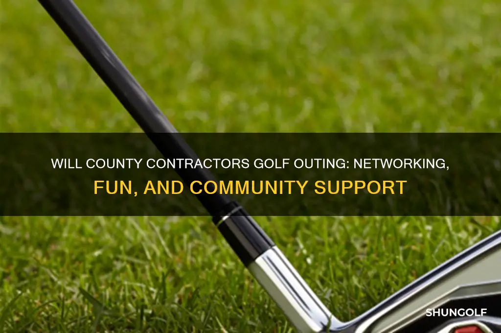 will county contractors golf outing