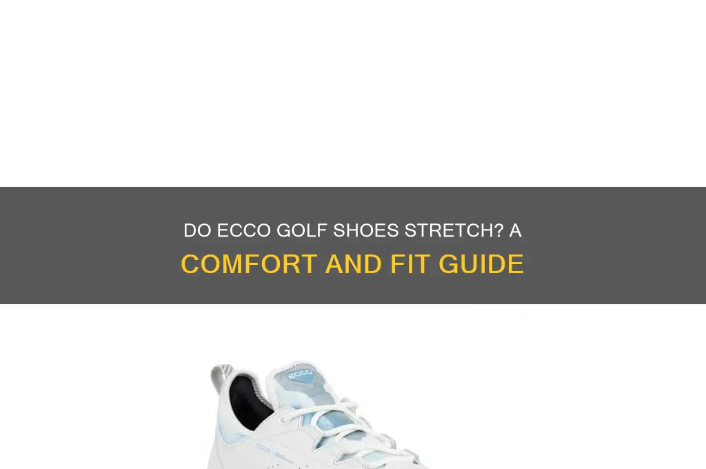 will ecco golf soes stretch out