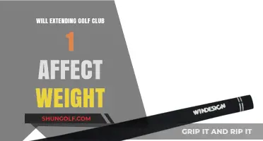 Extending Golf Club Length: Impact on Weight and Performance Explained