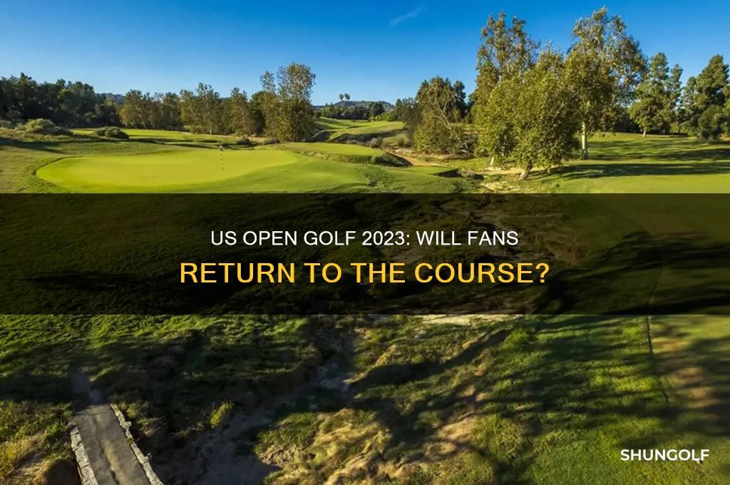 will fans be allowed at us open golf